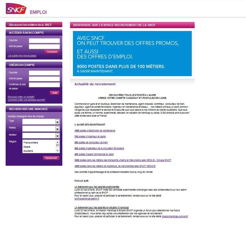 cv en ligne sncf